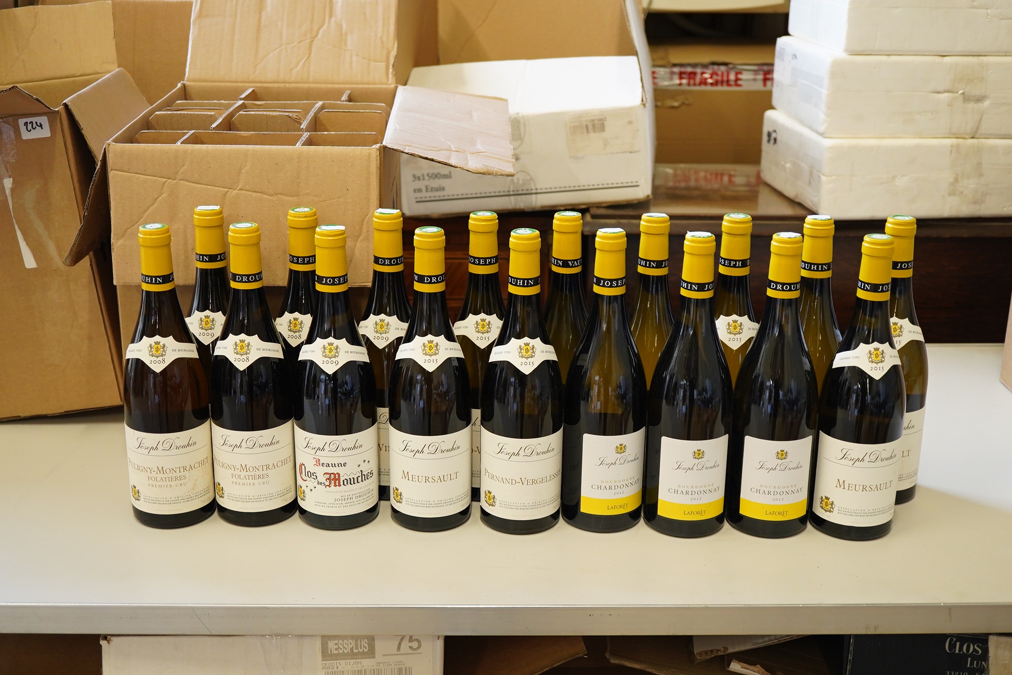 Maison Joseph Drouhin: A mixed parcel of white Burgundy